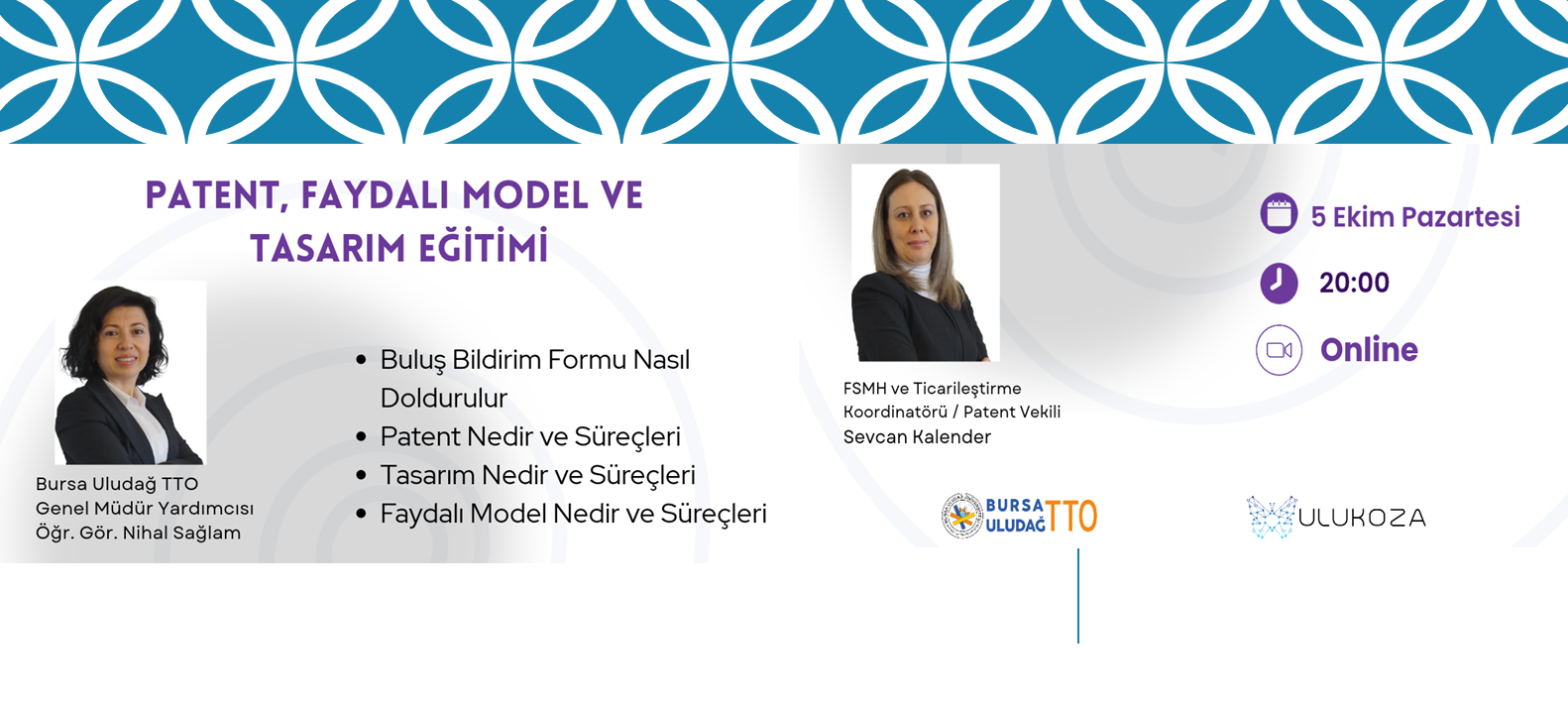 PATENT, FAYDALI MODEL VE TASARIM EĞİTİMİ 